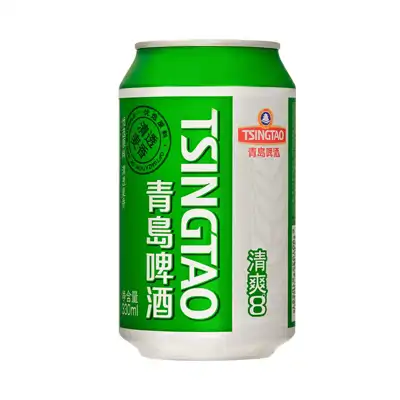 青岛啤酒清爽8啤酒330ml