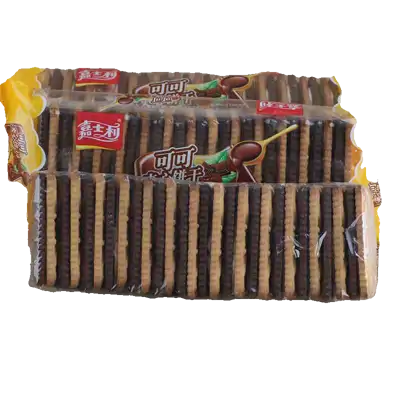 嘉士利可可夹心饼干159g