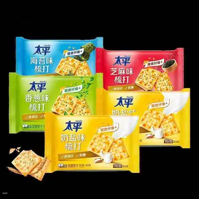 太平梳打饼干奶盐味100g/袋