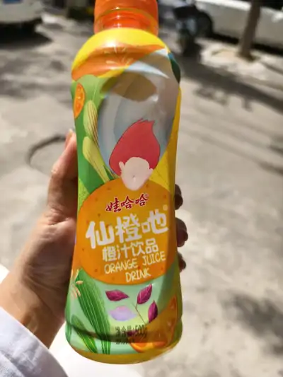 娃哈哈仙橙吔饮料500g
