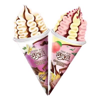 伊利巧乐兹香草口味脆筒