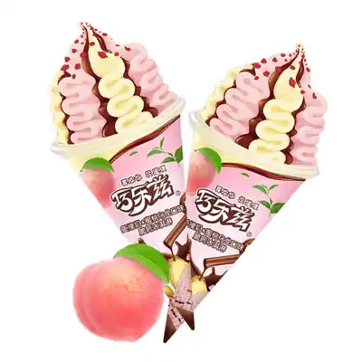 伊利巧乐兹乐滋姜撞奶+蜜桃乌龙85g