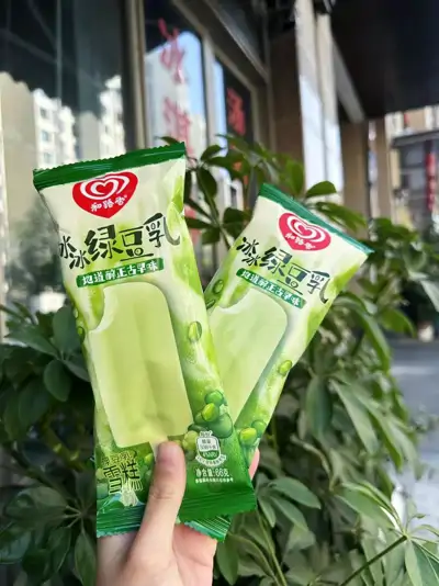 和路雪绿豆乳雪糕