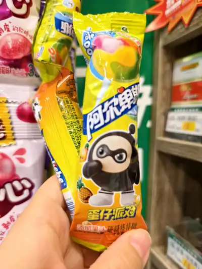 阿尔卑斯棒棒糖水果奶味10g/个
