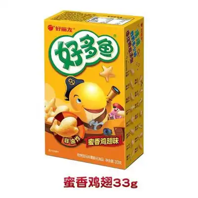 好丽友好多鱼密香鸡翅味33g