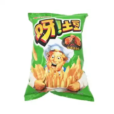好丽友呀土豆烤鸡披萨味薯片70g
