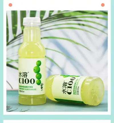 农夫山泉水溶C青皮桔味445ml