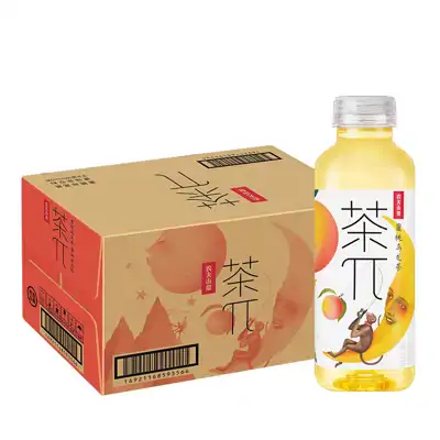 茶派蜜桃乌龙茶500ml