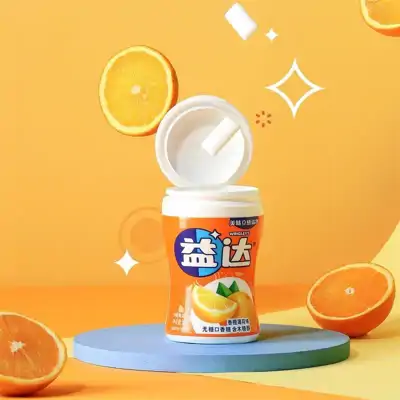 益达木糖醇香橙味40粒