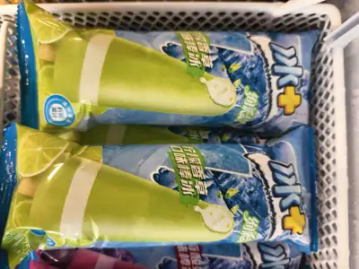 蒙牛冰＋柠檬香草口味棒冰