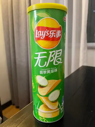 乐事翡翠黄瓜味90G