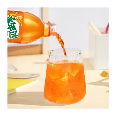 美年达橙味汽水600ml