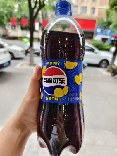 百事可乐青柠汽水900ml