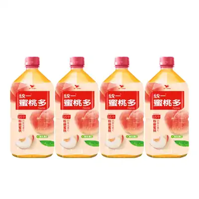 统一蜜桃多饮料1L