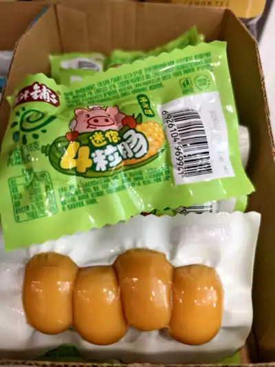 小火脆骨肠玉米味18g4粒