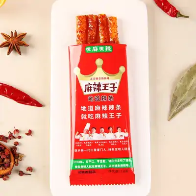 麻辣王子麻辣条（微麻微辣）22g