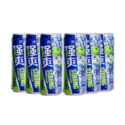 锐澳鸡尾酒强爽8度苹果西打