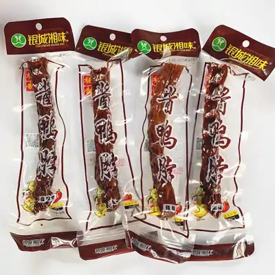 银城湘味酱鸭脖60g