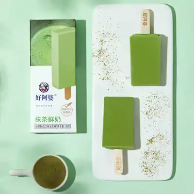 好阿婆抹茶鲜奶